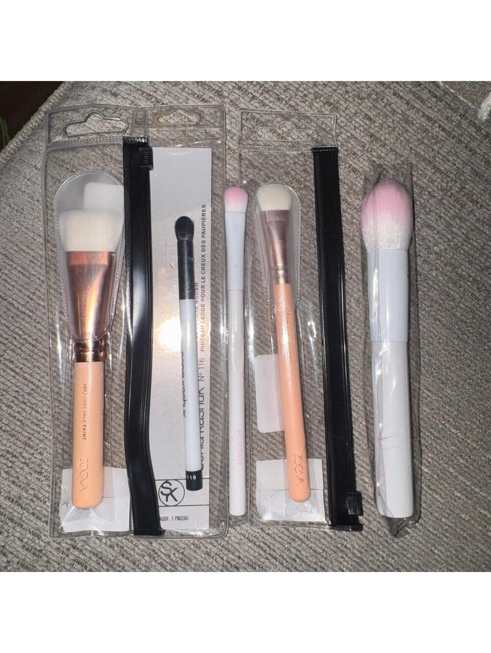 Makeup brush bundle ( zoeva, Sonia kashuk , crown)